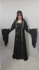 Adult Female Costumes to Hire - Chantel Medieval Dress -  MEDIUM